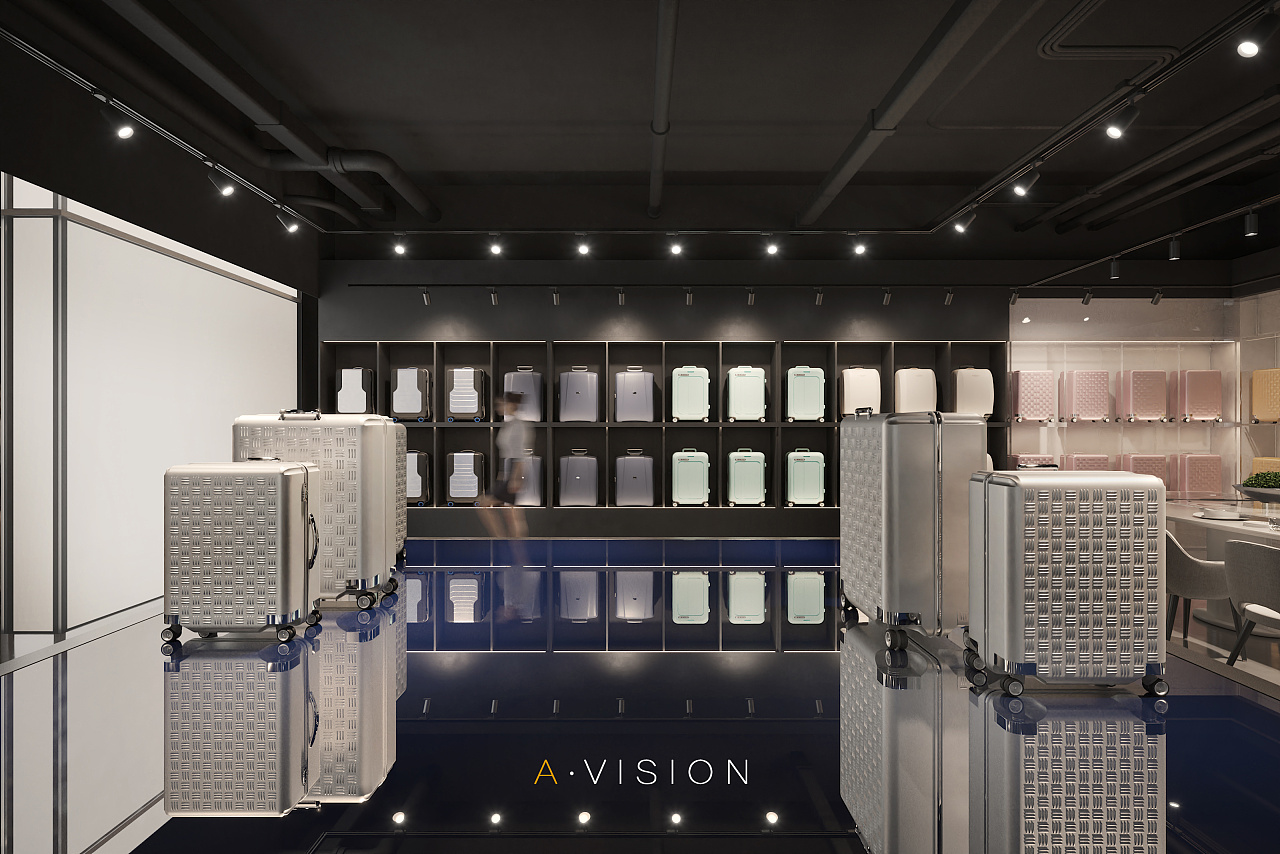 箱包店里灯光的作用不可小觑