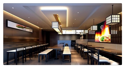 面馆装修有哪些设计要点？赏析5款中式面馆装修图片