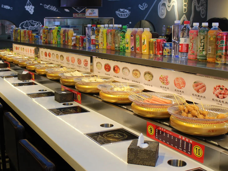 人均不到20元的旋转小火锅，装修应该怎么做?