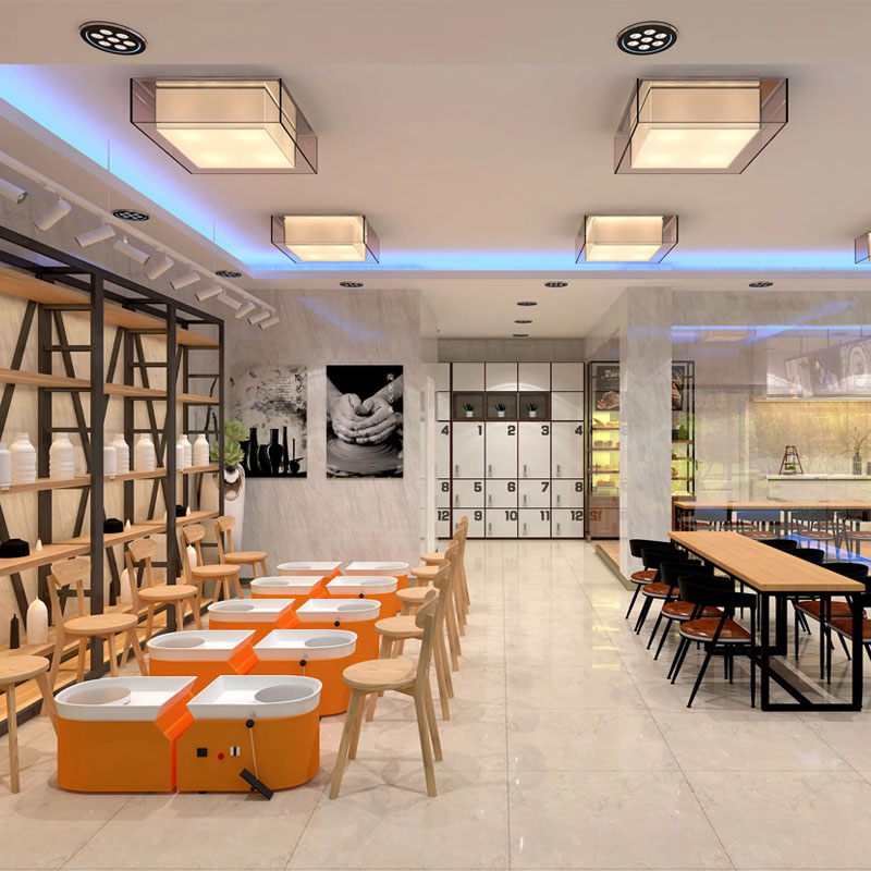 陶艺馆装修这样做  更有艺术氛围