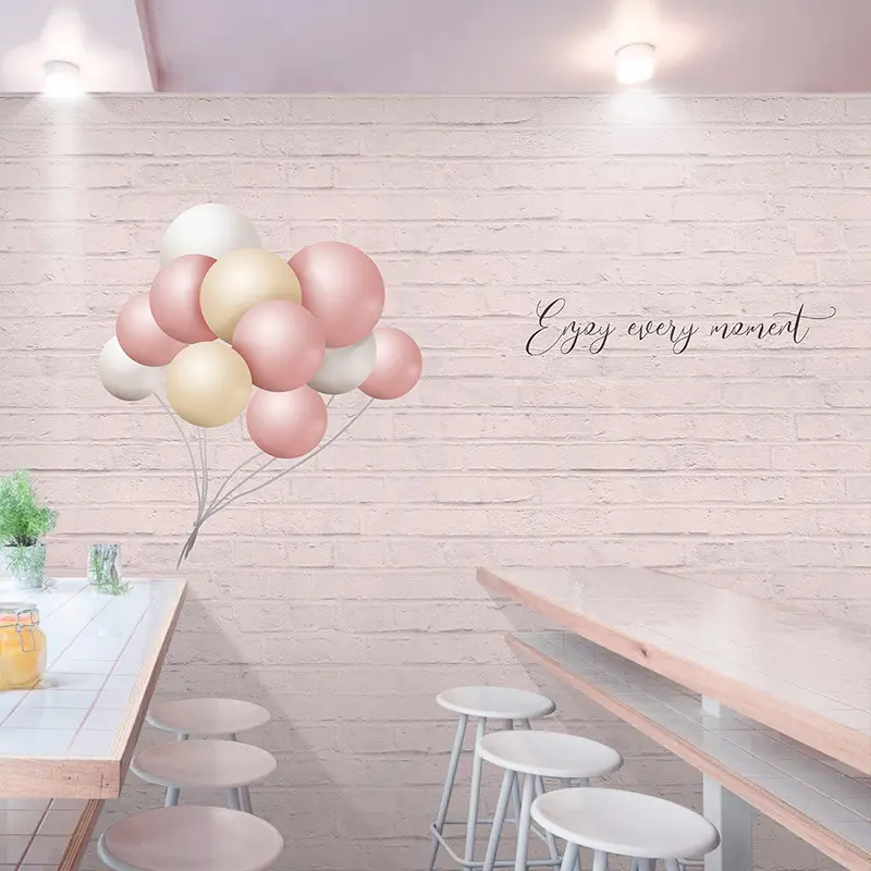 知道这些小妙招，店面壁纸花色随意更换